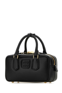 Miu Miu Women Black Leather Arcadie Handbag