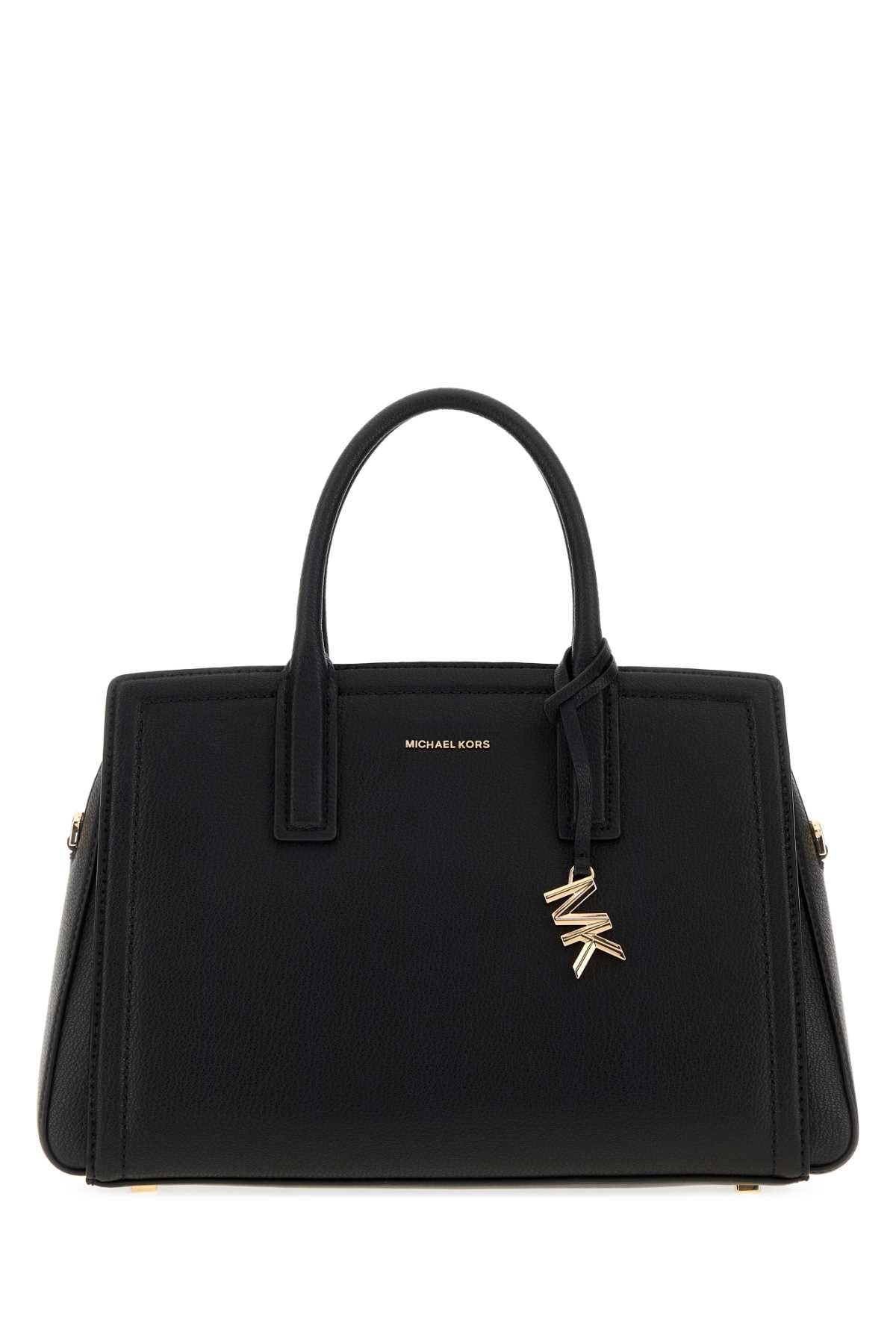 MICHAEL BY MICHAEL KORS Michael By Michael Kors Women Black Leather Laila Handbag