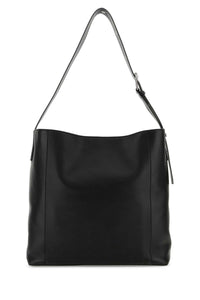 ALEXANDER MCQUEEN Alexander Mcqueen Men Black Leather Pendant Shopping Bag