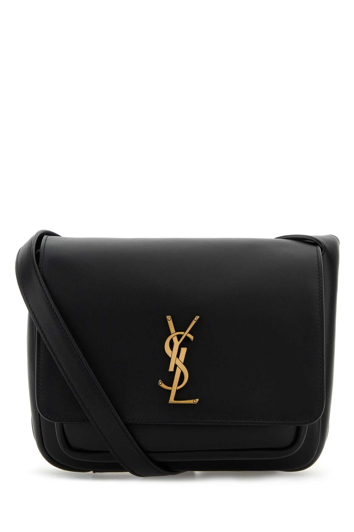 Saint Laurent Women Black Leather Niki Crossbody Bag