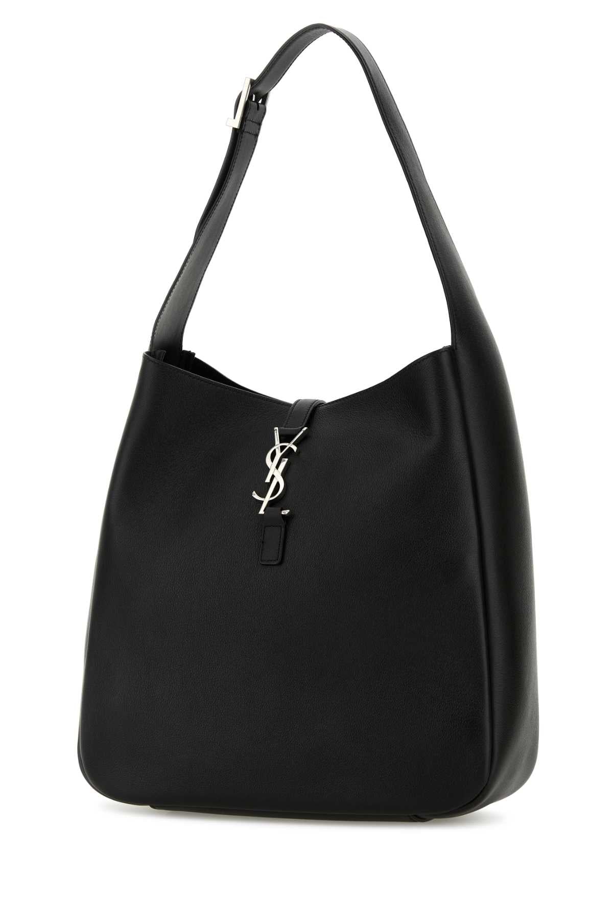 SAINT LAURENT Saint Laurent Women Black Leather Le 5 Ã  7 Shoulder Bag