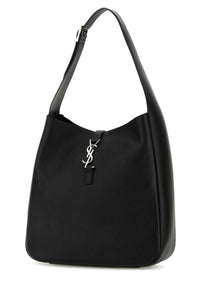 SAINT LAURENT Saint Laurent Women Black Leather Le 5 Ã  7 Shoulder Bag