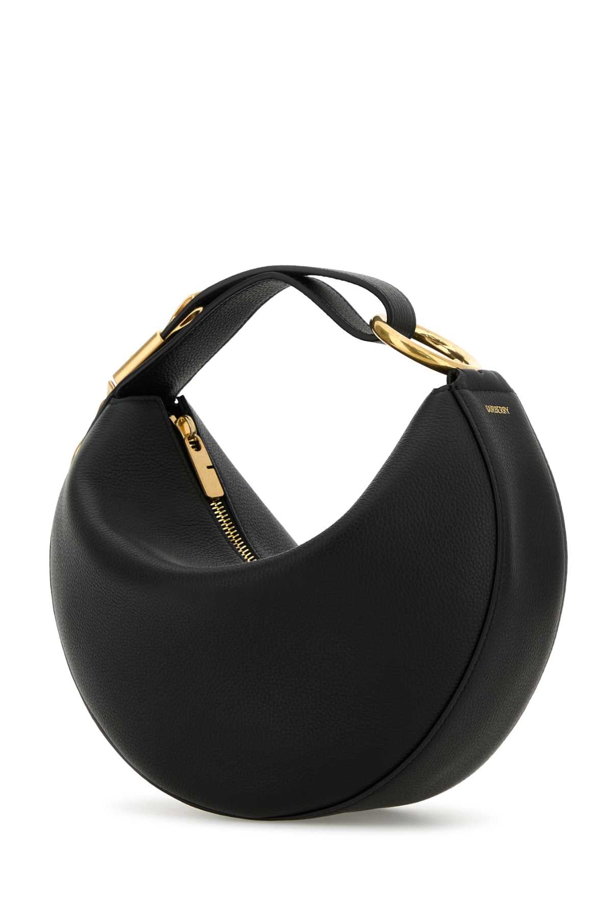 BURBERRY Burberry Women Black Leather Handbag