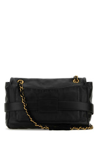 BALENCIAGA Balenciaga Women Black Leather Medium Modu Shoulder Bag