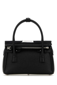 MAISON MARGIELA Maison Margiela Women Black Leather Handbag