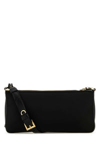 Prada Women Black Re-Nylon Crossbody Bag