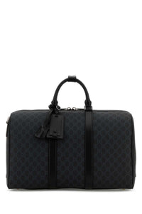 Gucci Unisex Gg Supreme Fabric Travel Bag