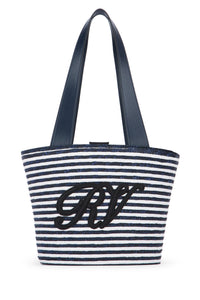 Roger Vivier Women Rv Straw Panier Small