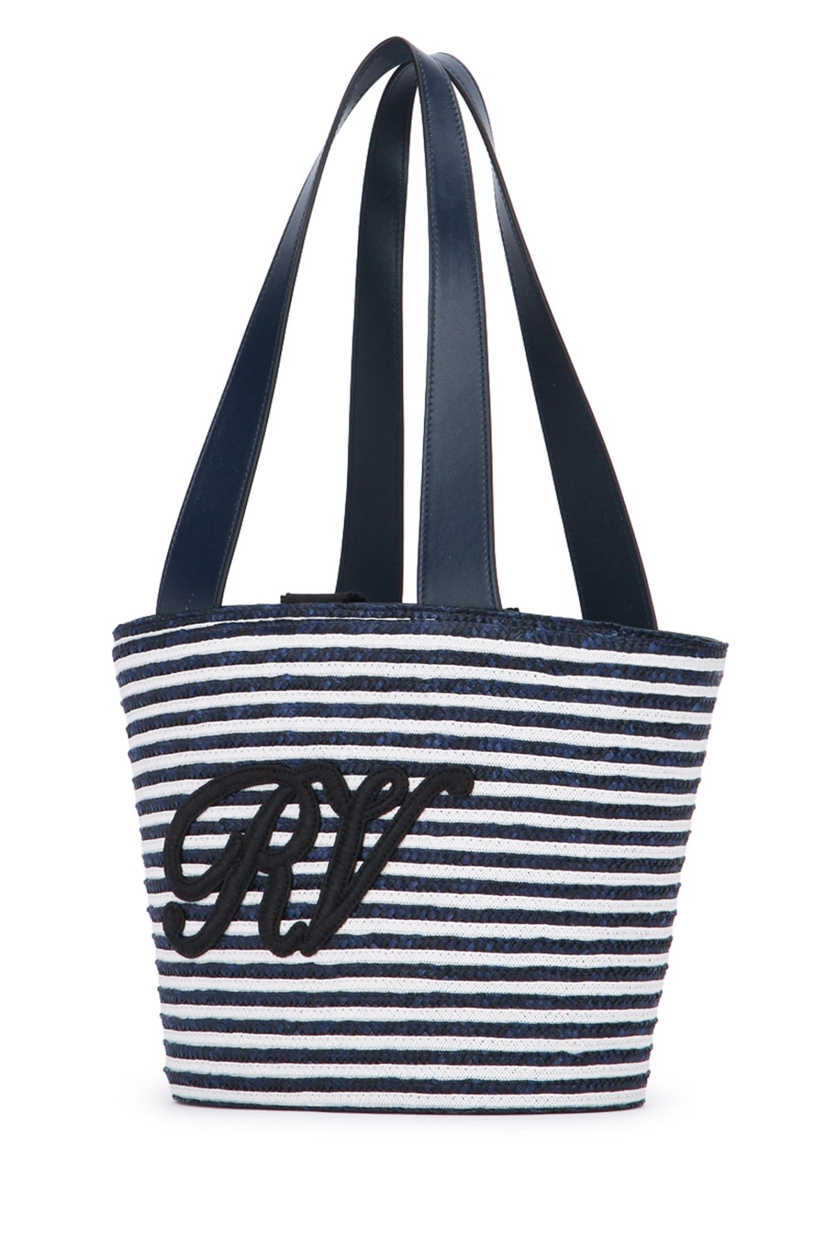 Roger Vivier Women Rv Straw Panier Small