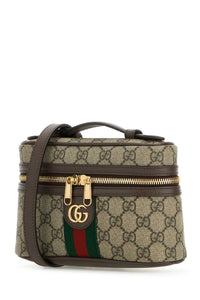 Gucci Women Gg Supreme Fabric Mini Ophidia Handbag