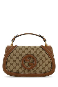 Gucci Women Original Gg Fabric Gucci Blondie Handbag