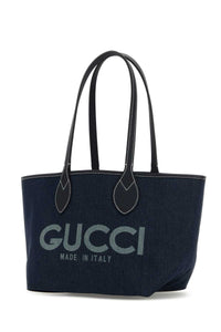 Gucci Women Denim Totissima Reversibile Shopping Bag