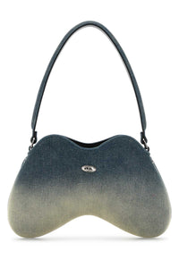DIESEL Diesel Women Denim Double-D Shoulder Bag