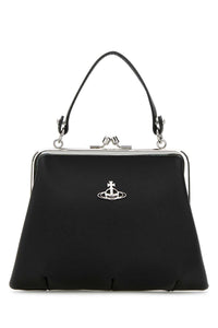 Vivienne Westwood Women Black Synthetic Leather Granny Handbag
