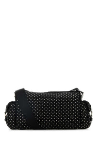 Prada Women Black Nylon Shoulder Bag