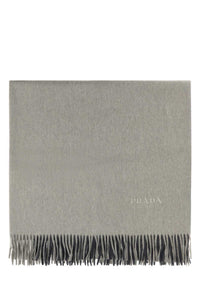 Prada Unisex Two-Tone Cashmere Blend Blanket