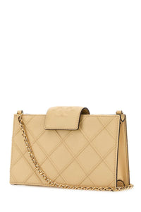 TORY BURCH Tory Burch Women Beige Leather Fleming Crossbody Bag