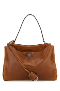 BALENCIAGA Balenciaga Women Caramel Leather Medium Rodeo Handbag