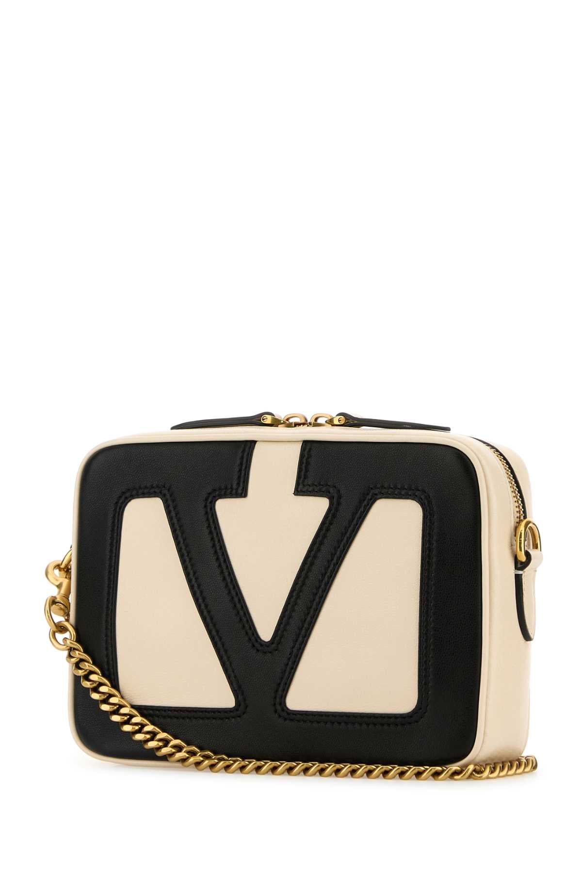 VALENTINO GARAVANI Valentino Garavani Women Ivory Nappa Leather Viva Superstar Crossbody Bag