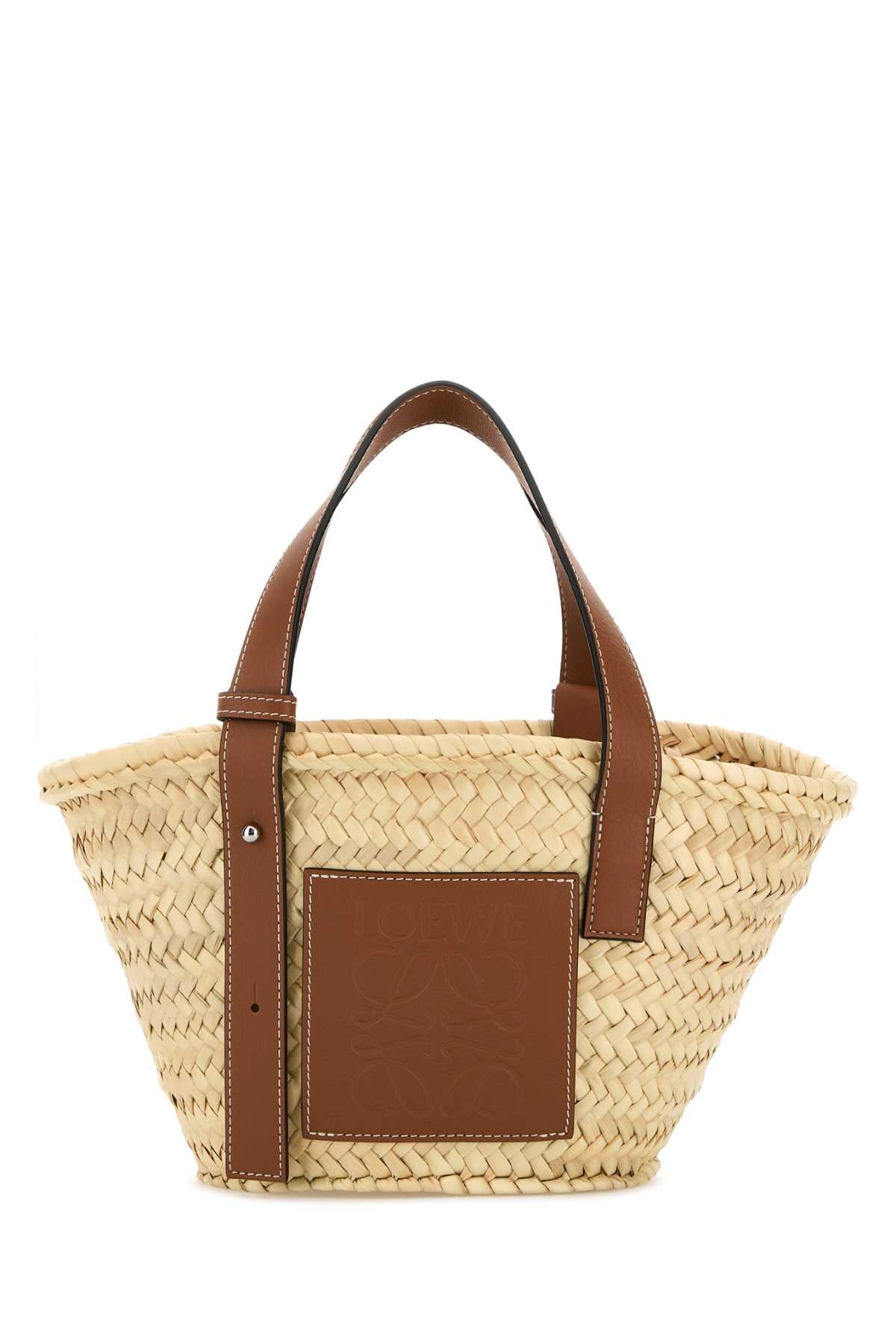 LOEWE Loewe Women Palm Leaf Small Basket Handbag
