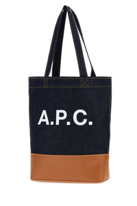 A.P.C. A.P.C. Men Dark Blue Denim Cohlo Handbag