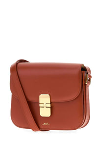 A.P.C. A.P.C. Women Brick Leather Small Grace Crossbody Bag