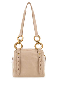 Prada Women Powder Pink Mini Prada Dangle Handbag