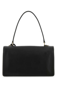 Prada Women Black Leather Handbag