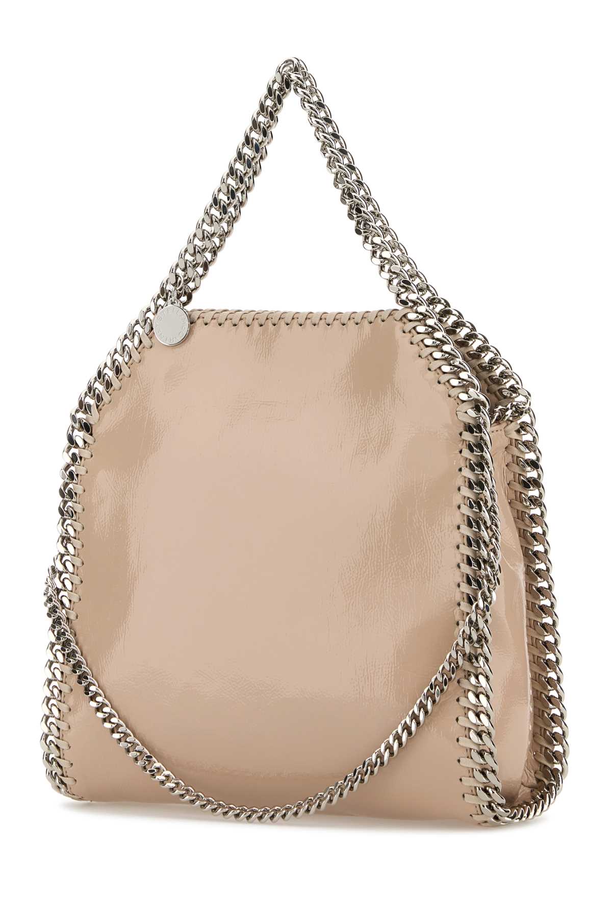 Stella Mccartney Women Powder Pink Shaggy Deer Mini Falabella Handbag