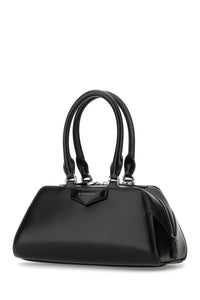 Givenchy Women Black Leather Mini Antigona East-West Handbag