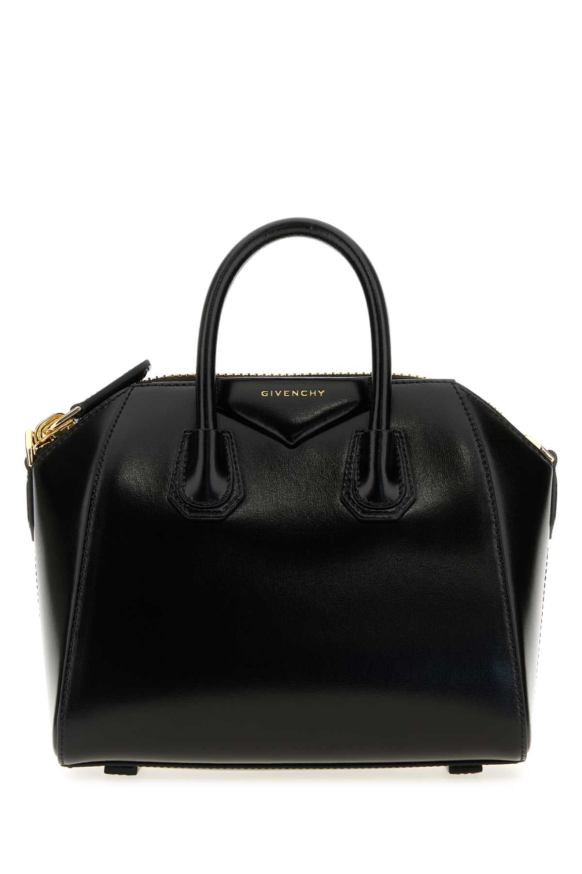 GIVENCHY Givenchy Women Black Leather Mini Antigona Handbag