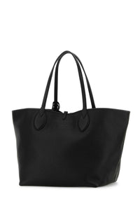 Gucci Women Black Leather Reversible Shopping Bag