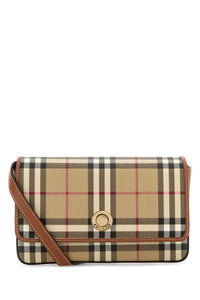 Burberry Women Printed Canvas Hampshire Crossbody Bag