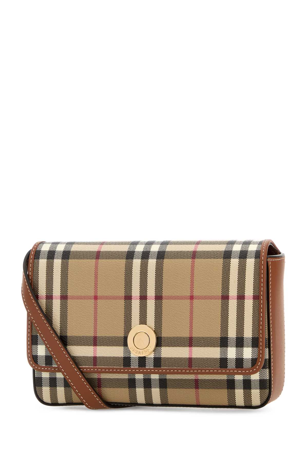 Burberry Women Printed Canvas Hampshire Crossbody Bag