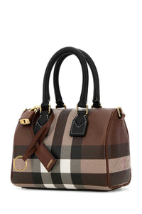 BURBERRY Burberry Women Printed Canvas Mini Check Handbag