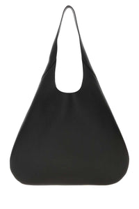 CARVEN Carven Women Black Leather Tommaso Shopping Bag