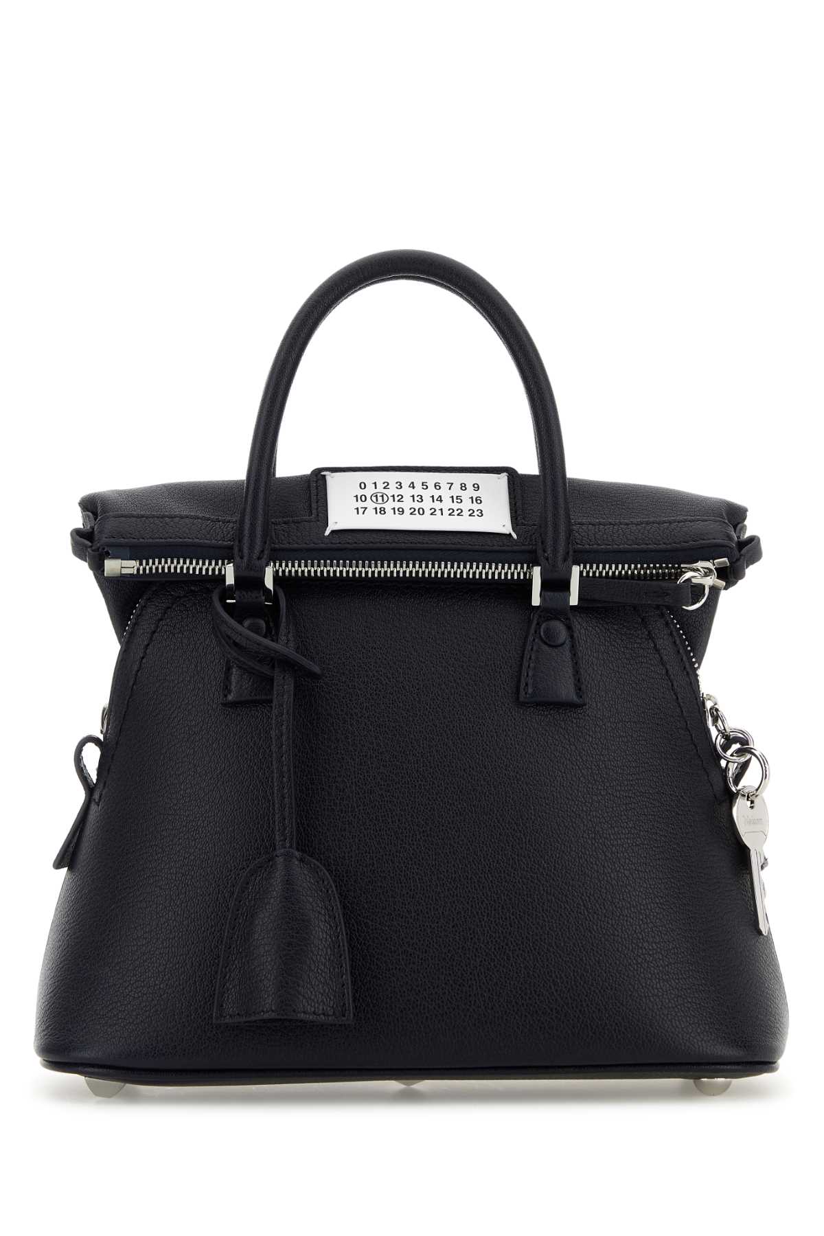 MAISON MARGIELA Maison Margiela Men Navy Blue Leather Mini 5Ac Handbag
