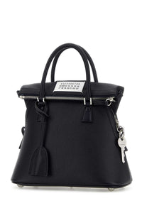 MAISON MARGIELA Maison Margiela Men Navy Blue Leather Mini 5Ac Handbag