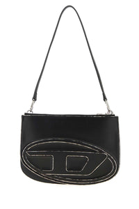 DIESEL Diesel Women Black Leather 1Dr Shoulder Bag