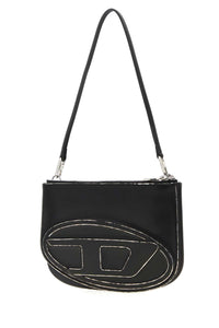 DIESEL Diesel Women Black Leather 1Dr Shoulder Bag