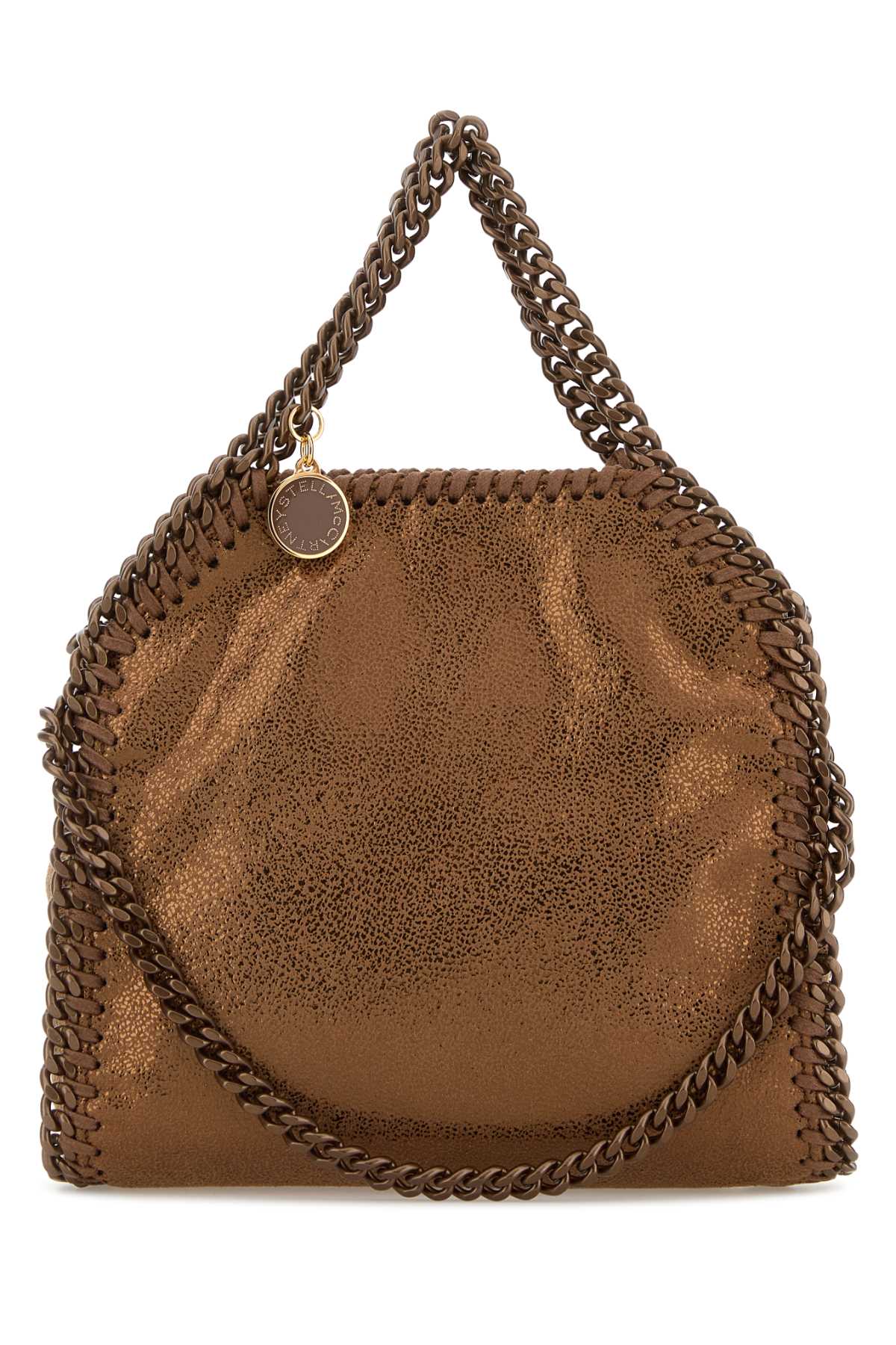 STELLA McCARTNEY Stella Mccartney Women Bronze Shaggy Deer Mini Falabella Handbag