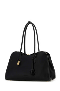 STELLA McCARTNEY Stella Mccartney Women Black Synthetic Leather Ryder Shopping Bag