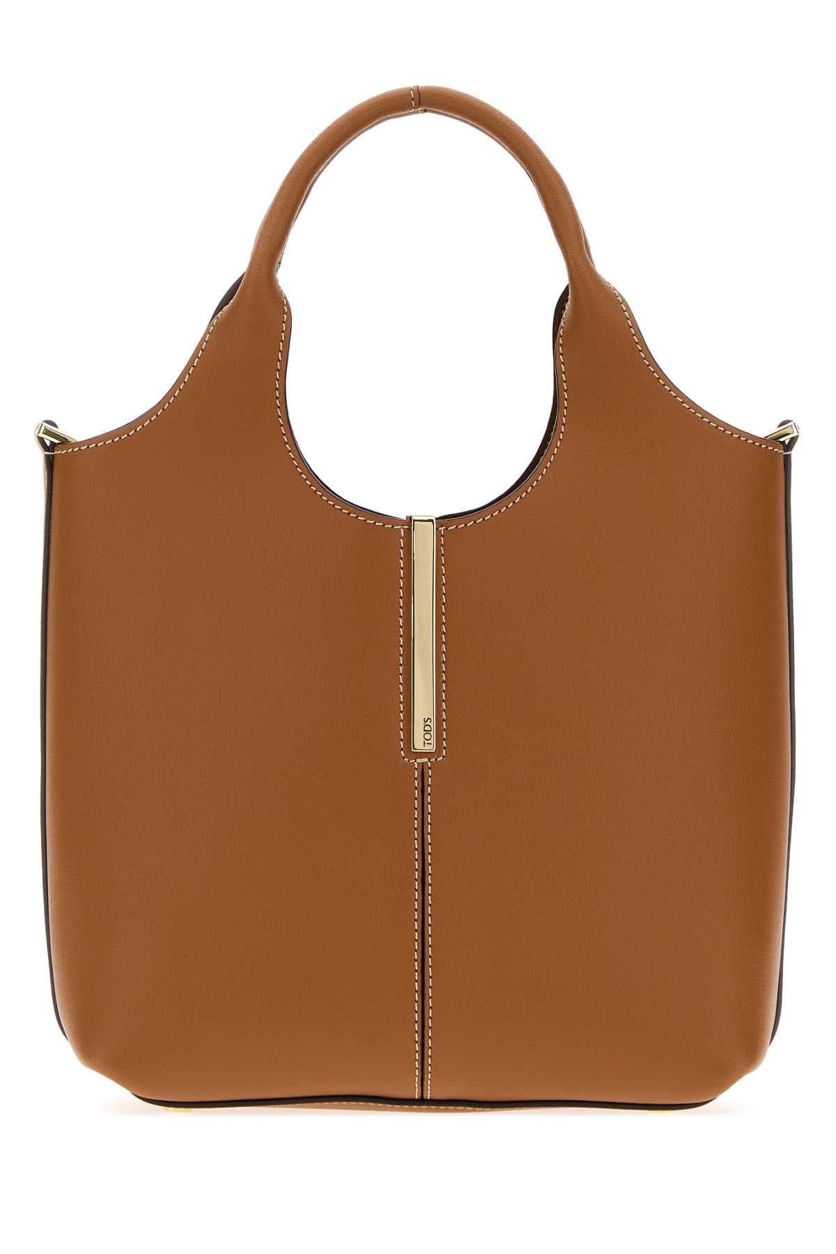 TOD'S Tod's Women Brown Leather Mini Shopping Bag