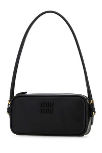 Miu Miu Women Black Leather Shoulder Bag