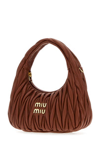 Miu Miu Women Copper Nappa Leather Wander Handbag