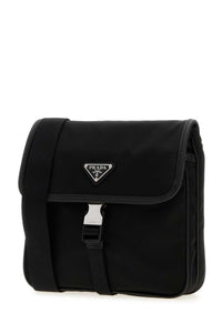 Prada Men Black Re-Nylon Crossbody Bag