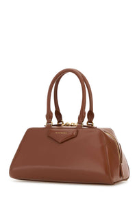 Givenchy Women Caramel Leather Small Antigona Handbag