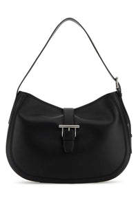 ALEXANDER MCQUEEN Alexander Mcqueen Women Black Leather Shoulder Bag