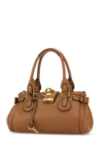 CHLOE Chloe Women Camel Leather Paddington Shoulder Bag