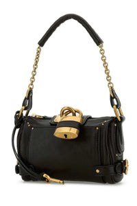 CHLOE Chloe Women Black Leather Small Paddington Shoulder Bag